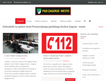 Tablet Screenshot of pgdzagorje-mesto.si